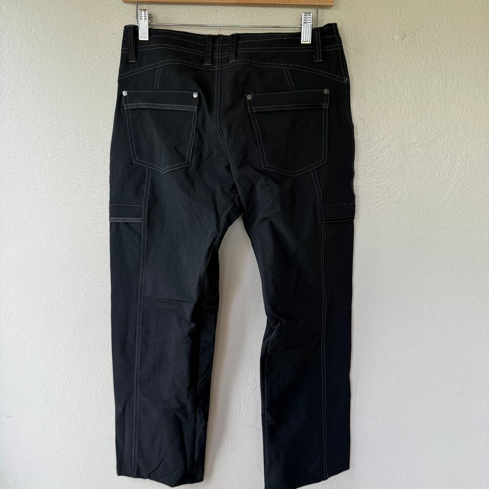 Kuhl Black size 4P Destroyr cargo pant and zippered pockets Size 4P - Picture 6 of 12